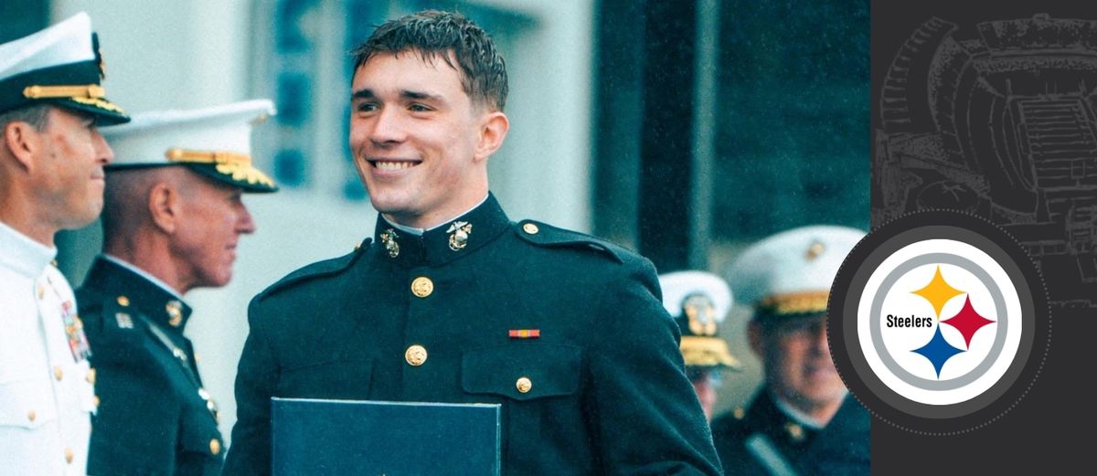 Heidenreich graduates Naval Academy taken in Pittsburgh (Steelers)